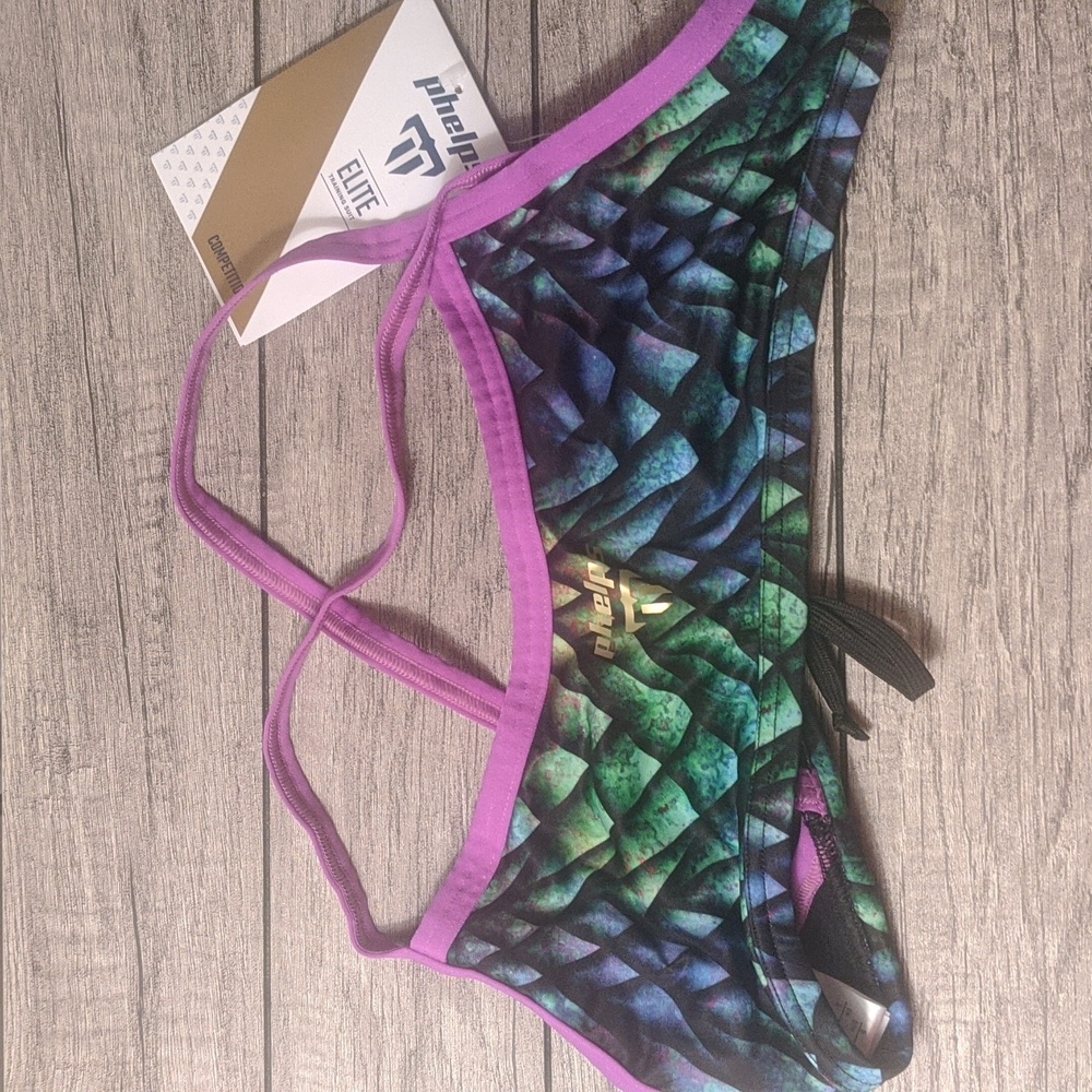 Women's Phelps Peacock - Elite Training Top (Swim) - Size 30